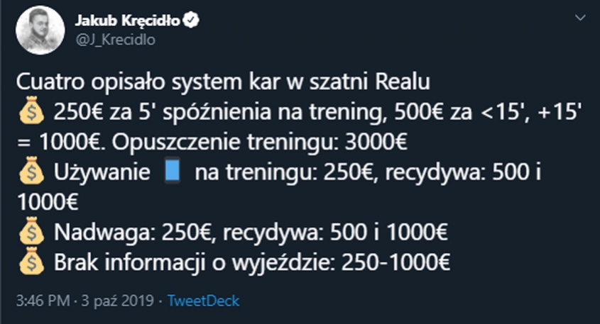 System KAR w Realu Madryt!